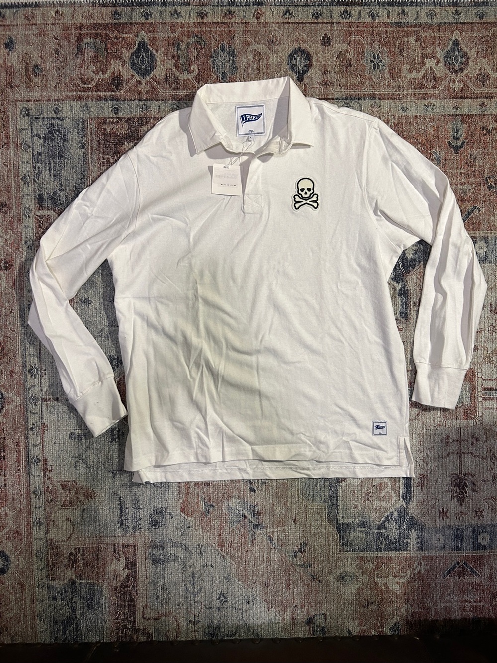 J.Press Skull and Crossbones Polo